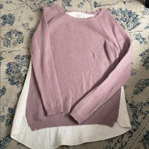 LOFT Hi/Lo Hem Sweater